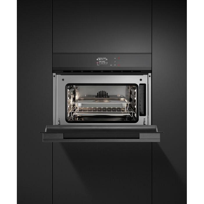  Fisher & Paykel 24-inch, 1.3 cu.ft. Built-in Single Wall Oven with Steam Cooking OS24NDBB1 IMAGE 5