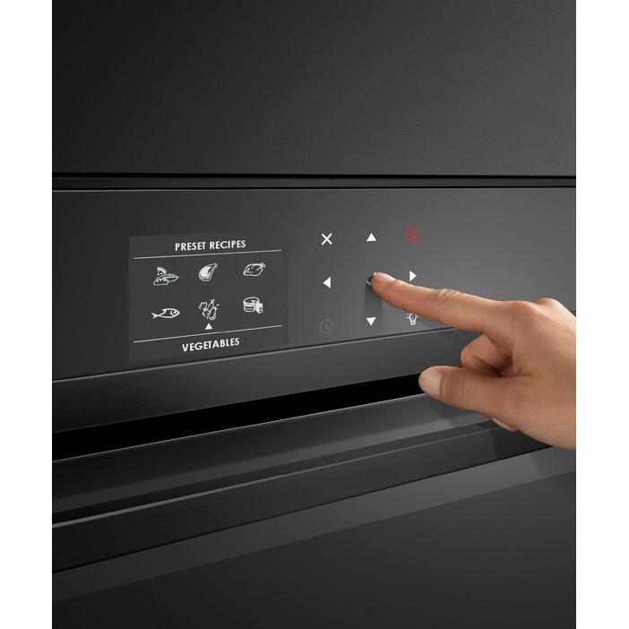  Fisher & Paykel 24-inch, 1.3 cu.ft. Built-in Single Wall Oven with Steam Cooking OS24NDBB1 IMAGE 7