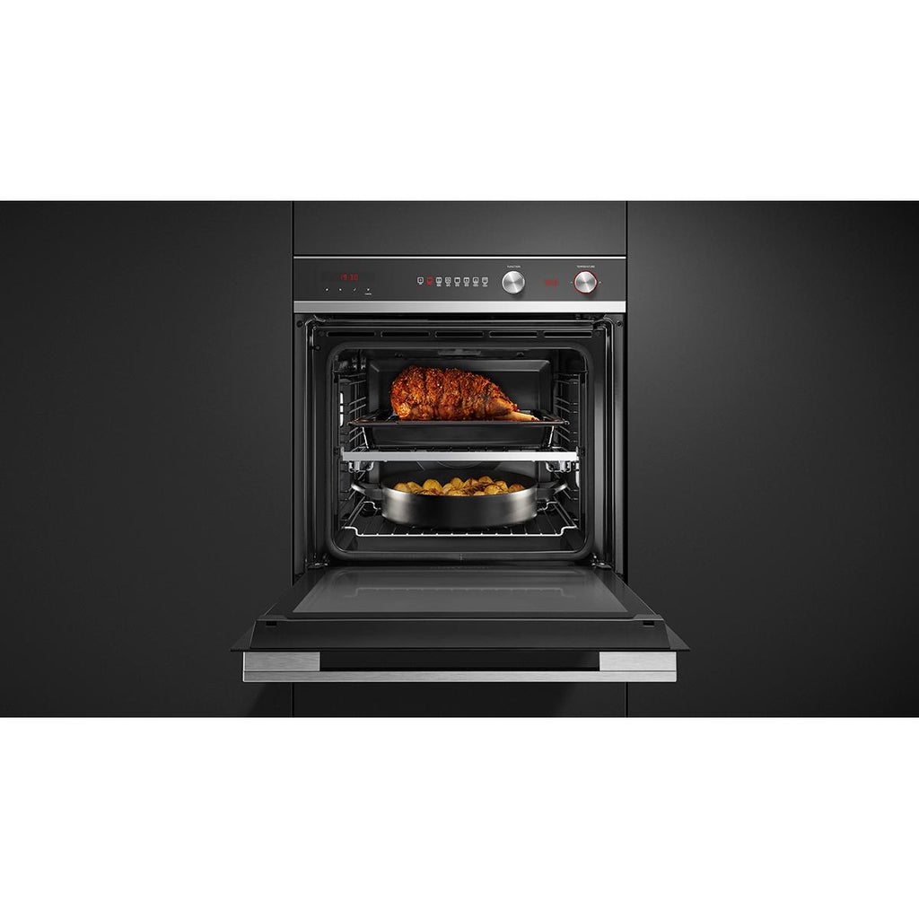  Fisher & Paykel 24-inch, 3 cu.ft. Built-in Single Wall Oven with AeroTech™ Technology OB24SCD5PX1 IMAGE 3