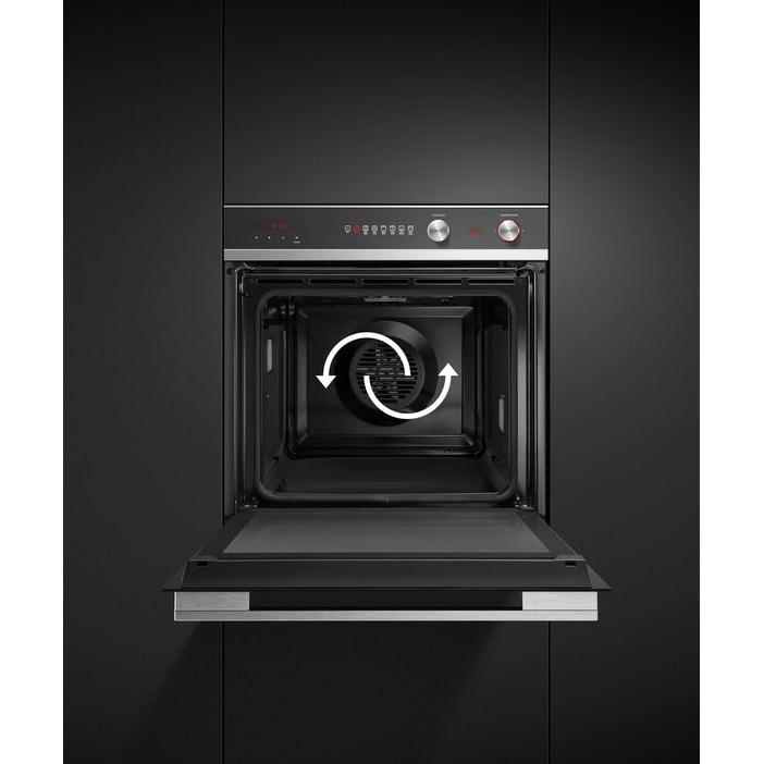  Fisher & Paykel 24-inch, 3 cu.ft. Built-in Single Wall Oven with AeroTech™ Technology OB24SCD5PX1 IMAGE 5