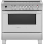  Fisher & Paykel 36-inch Freestanding Electric Range with Induction Technology OR36SCI6X1 IMAGE 1