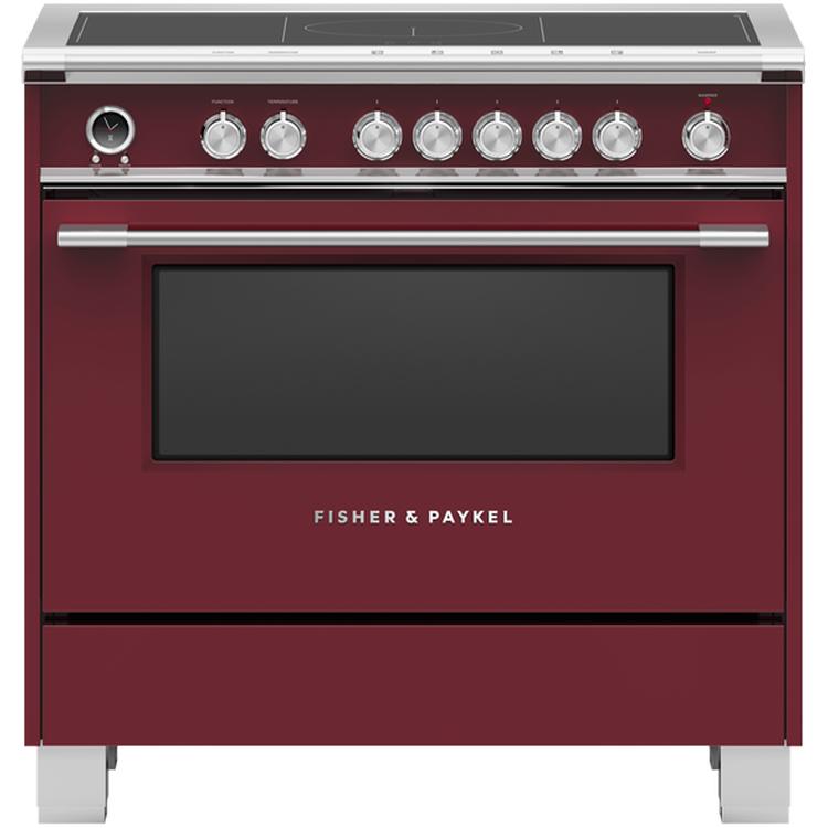 Fisher & Paykel 36-inch Freestanding Electric Range with Induction Technology OR36SCI6R1 IMAGE 1
