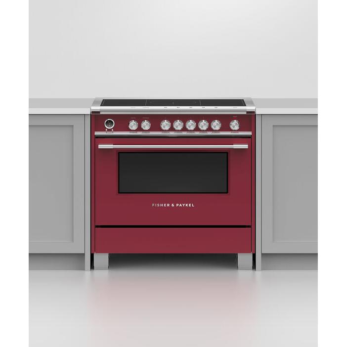  Fisher & Paykel 36-inch Freestanding Electric Range with Induction Technology OR36SCI6R1 IMAGE 5