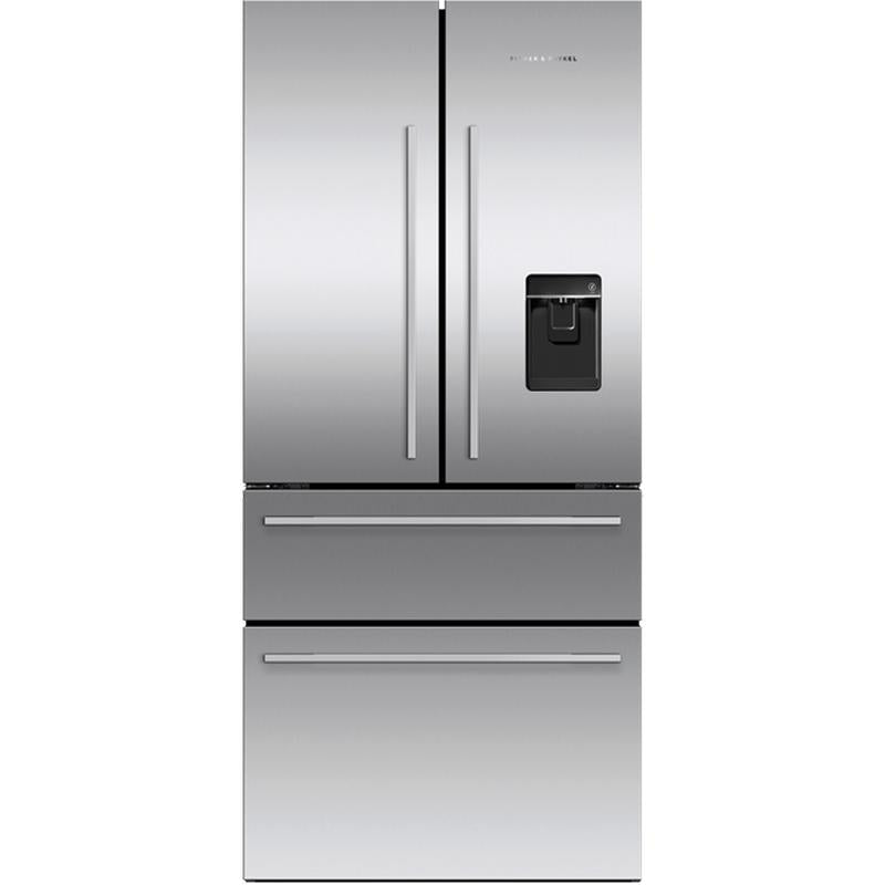  Fisher & Paykel 32-inch, 16.9 cu.ft. Freestanding French 4-Door Refrigerator with ActiveSmart™ Technology RF172GDUX1 IMAGE 1