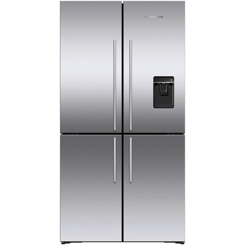  Fisher & Paykel 36-inch, 19 cu.ft. Freestanding French 4-Door Refrigerator with ActiveSmart™ Technology RF203QDUVX1 IMAGE 1