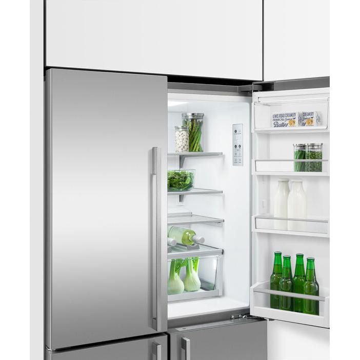 Fisher & Paykel 36-inch, 19 cu.ft. Freestanding French 4-Door Refrigerator with ActiveSmart™ Technology RF203QDUVX1 IMAGE 5