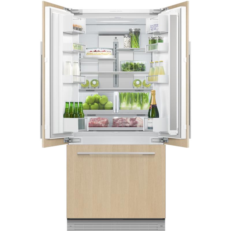  Fisher & Paykel 32-inch, 14.7 cu.ft. Built-in French 3-Door Refrigerator with ActiveSmart™ Technology RS32A72J1 IMAGE 3