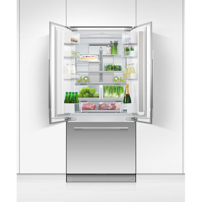 Fisher & Paykel 32-inch, 14.7 cu.ft. Built-in French 3-Door Refrigerator with ActiveSmart™ Technology RS32A72J1 IMAGE 4