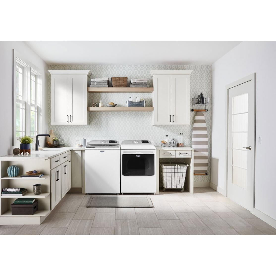  Maytag 7.4 cu.ft. Electric Dryer with Wi-Fi Connectivity MED6230RHW IMAGE 8