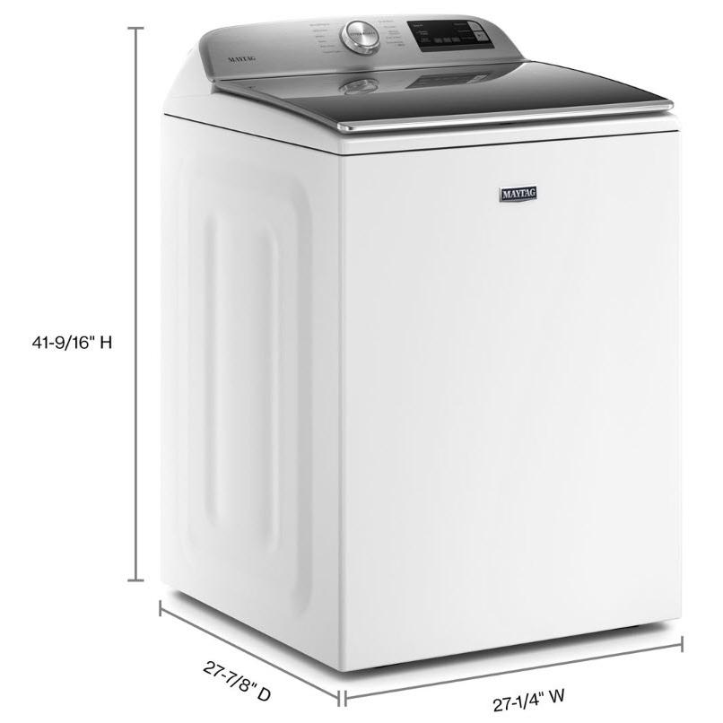  Maytag 5.4 cu.ft. Top Load Washer with Wi-Fi Connectivity MVW6230RHW IMAGE 7