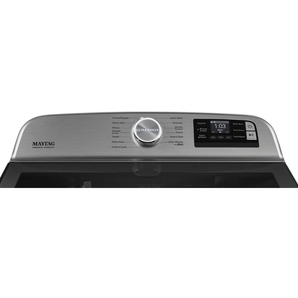  Maytag 6.1 cu.ft. Top Loading Washer with Wi-Fi Connectivity MVW7232HC IMAGE 3