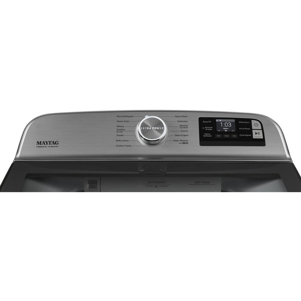  Maytag 6.1 cu.ft. Top Loading Washer with Wi-Fi Connectivity MVW7232HW IMAGE 3