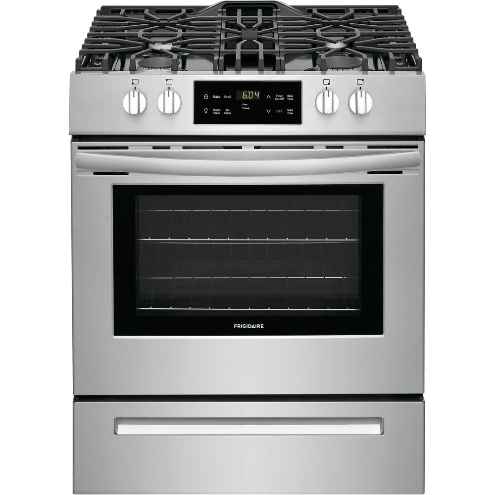  Frigidaire 30-inch Freestanding Gas Range with Even Baking Technology LFGH3051VF IMAGE 1