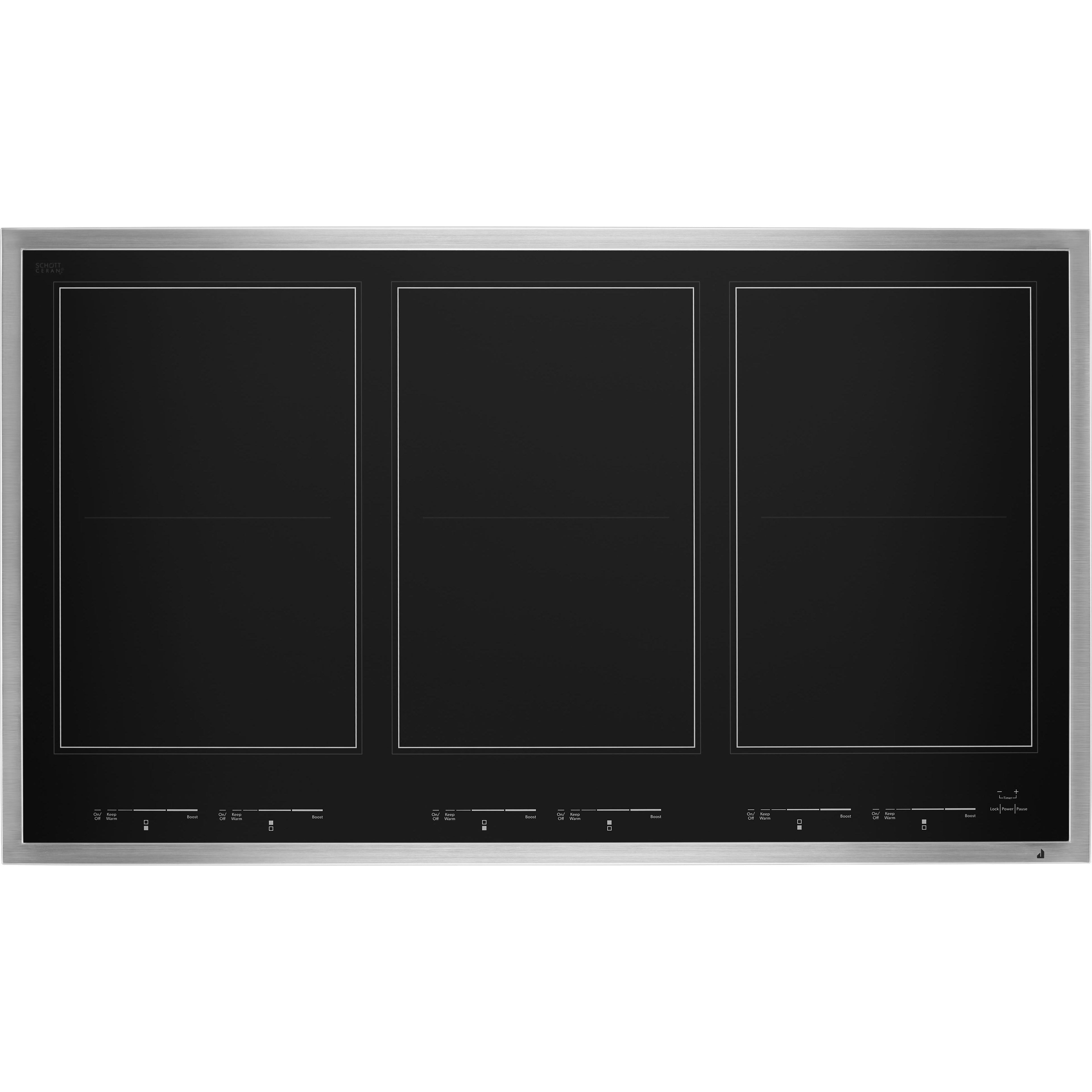  JennAir 36-inch Built-in Induction Cooktop JIC4736HSSP IMAGE 1