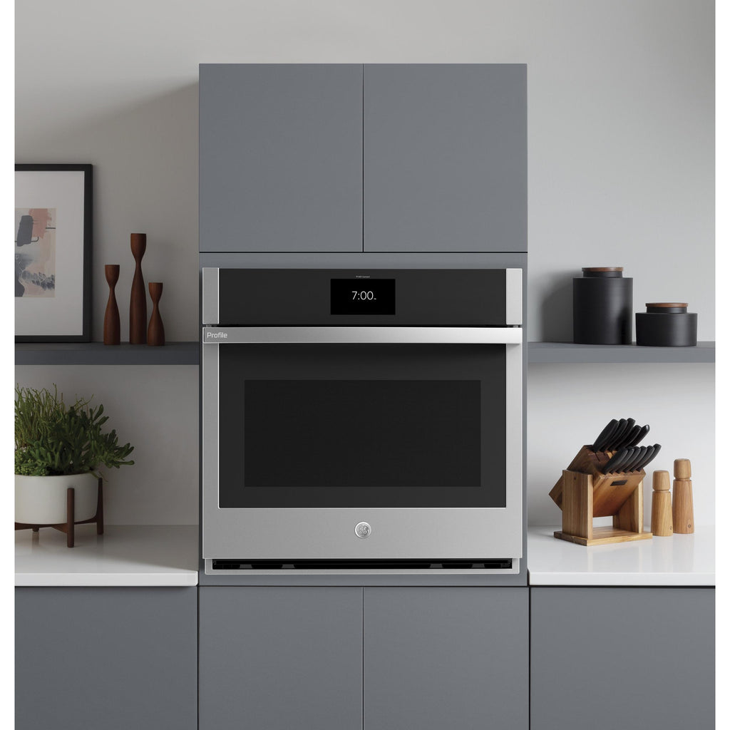  GE Profile 30-inch, 5 cu. ft.  Built-in Single Wall Oven with Convection PTS9000SNSS IMAGE 11
