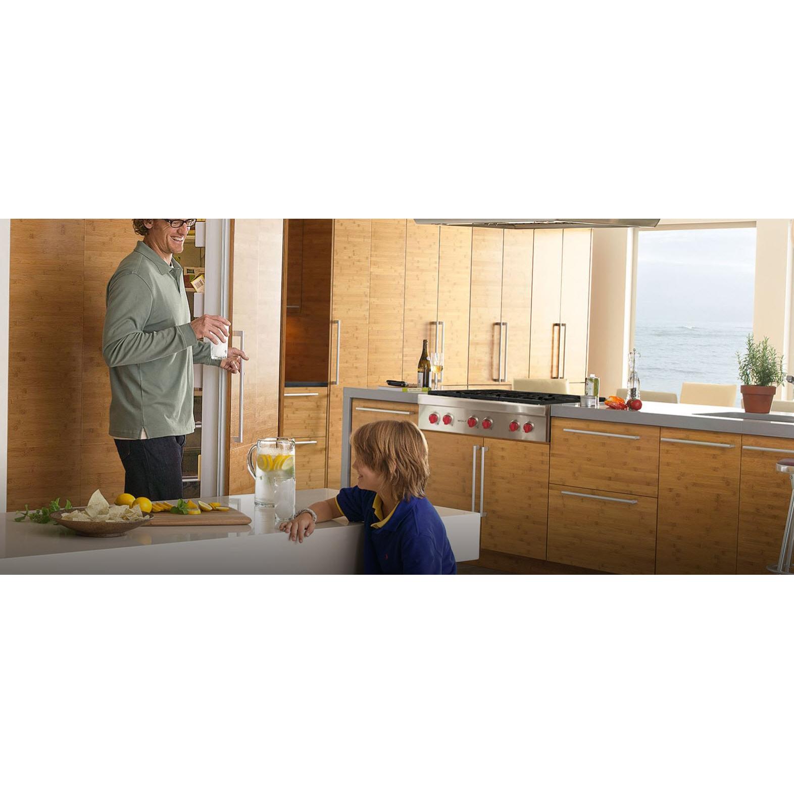  Wolf 36-inch Built-in Gas Rangetop with 6 Burners SRT366-LP IMAGE 3