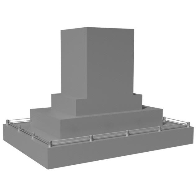  Vent-A-Hood 54-inch Ceiling Mount Island Range Hood CILH9-254SS IMAGE 1