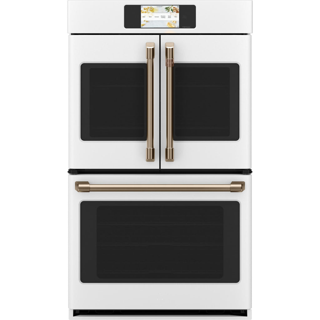  Café 30-inch, 10 cu. ft. Double Wall Oven with Convection CTD90FP4NW2 IMAGE 1