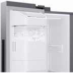  Samsung 36-inch, 21.5 cu.ft. Counter-Depth Side-by-Side Refrigerator with Family Hub™ RS22T5561SR/AC IMAGE 9