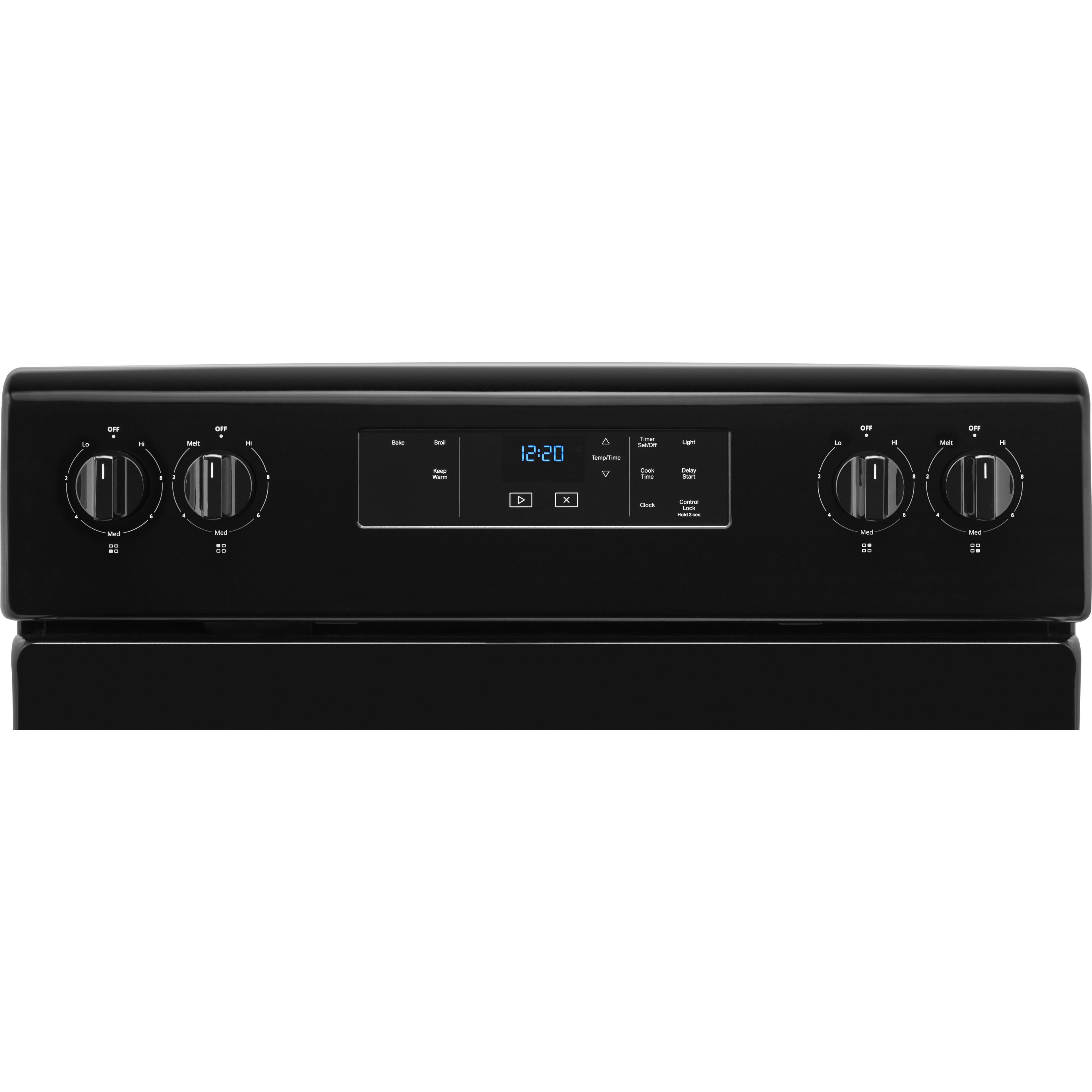  Whirlpool 30-inch Freestanding Electric Range with Keep Warm Setting YWFC150M0JB IMAGE 2