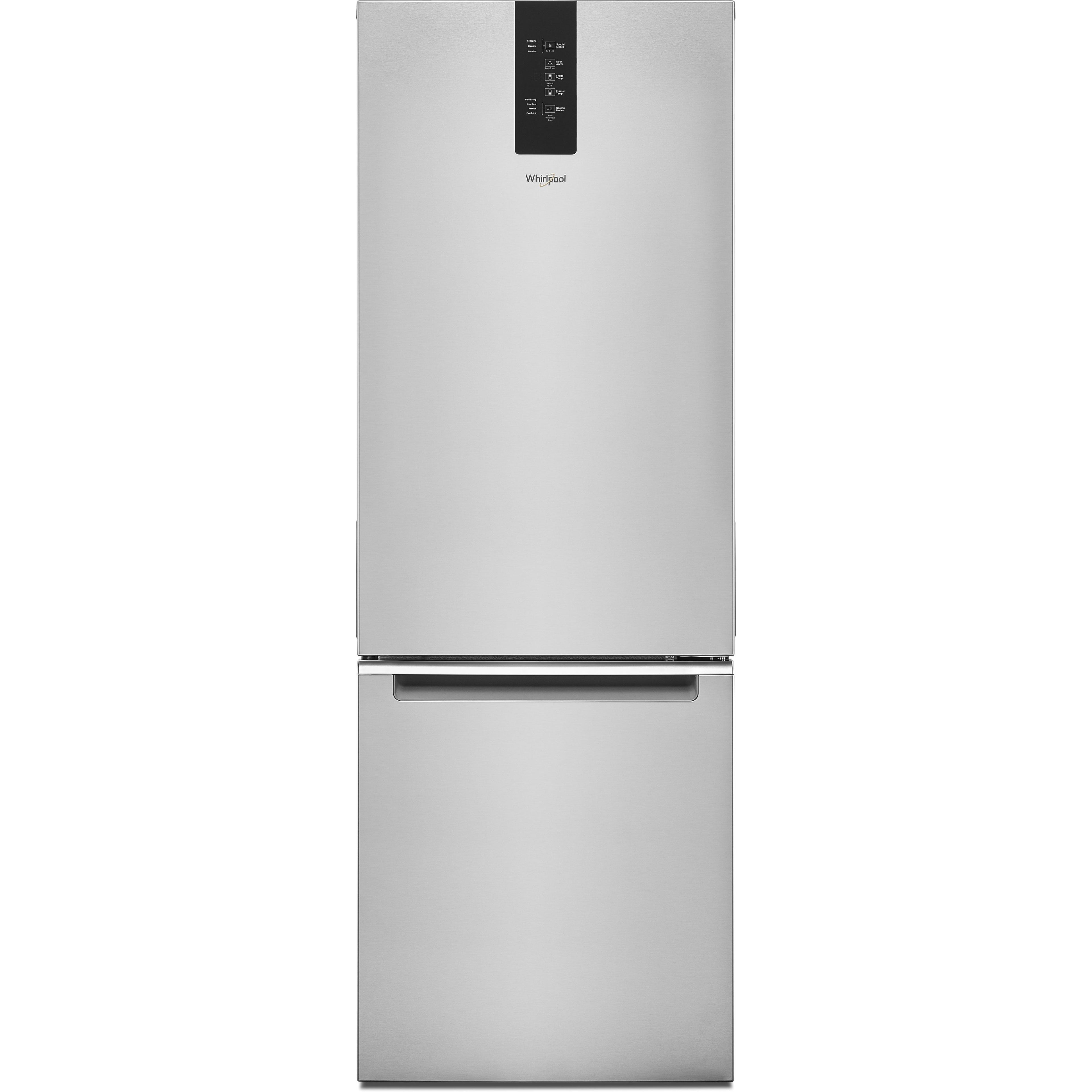  Whirlpool 24-inch, 12.9 cu ft. Bottom-Freezer Refrigerator with ice maker WRB543CMJZ IMAGE 1
