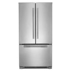  JennAir Rise 36-inch, 21.9 cu.ft. Counter-Depth French 3-Door Refrigerator with Interior Ice Maker JFFCF72DKL IMAGE 1
