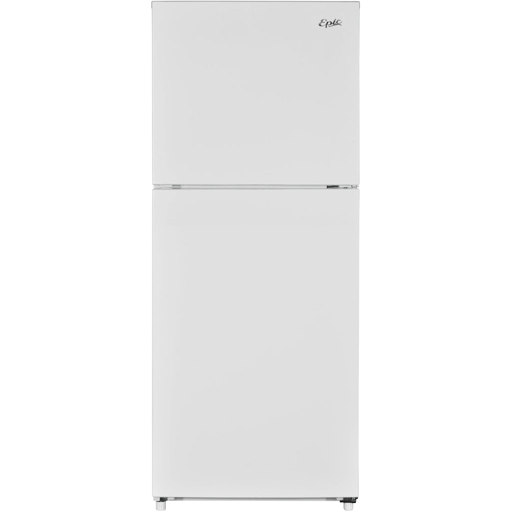  Epic 24-inch, 10.4 cu.ft. Freestanding Top Freezer Refrigerator EFF104W IMAGE 1