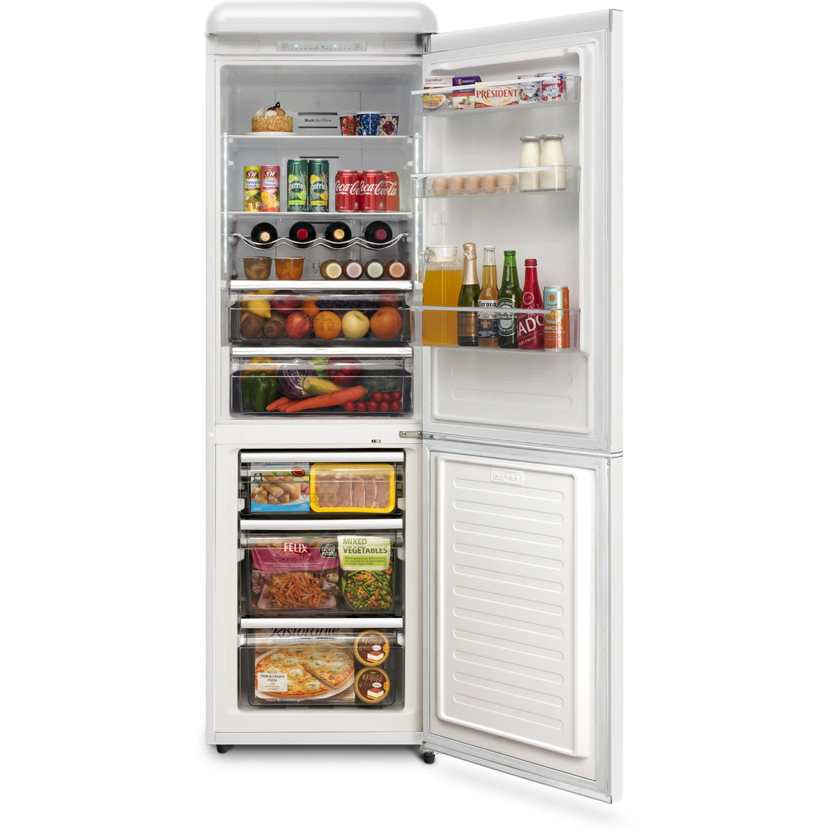  Epic 24-inch, 11 cu.ft. Bottom Freezer Refrigerator with LED Lighting ERFF111W IMAGE 2