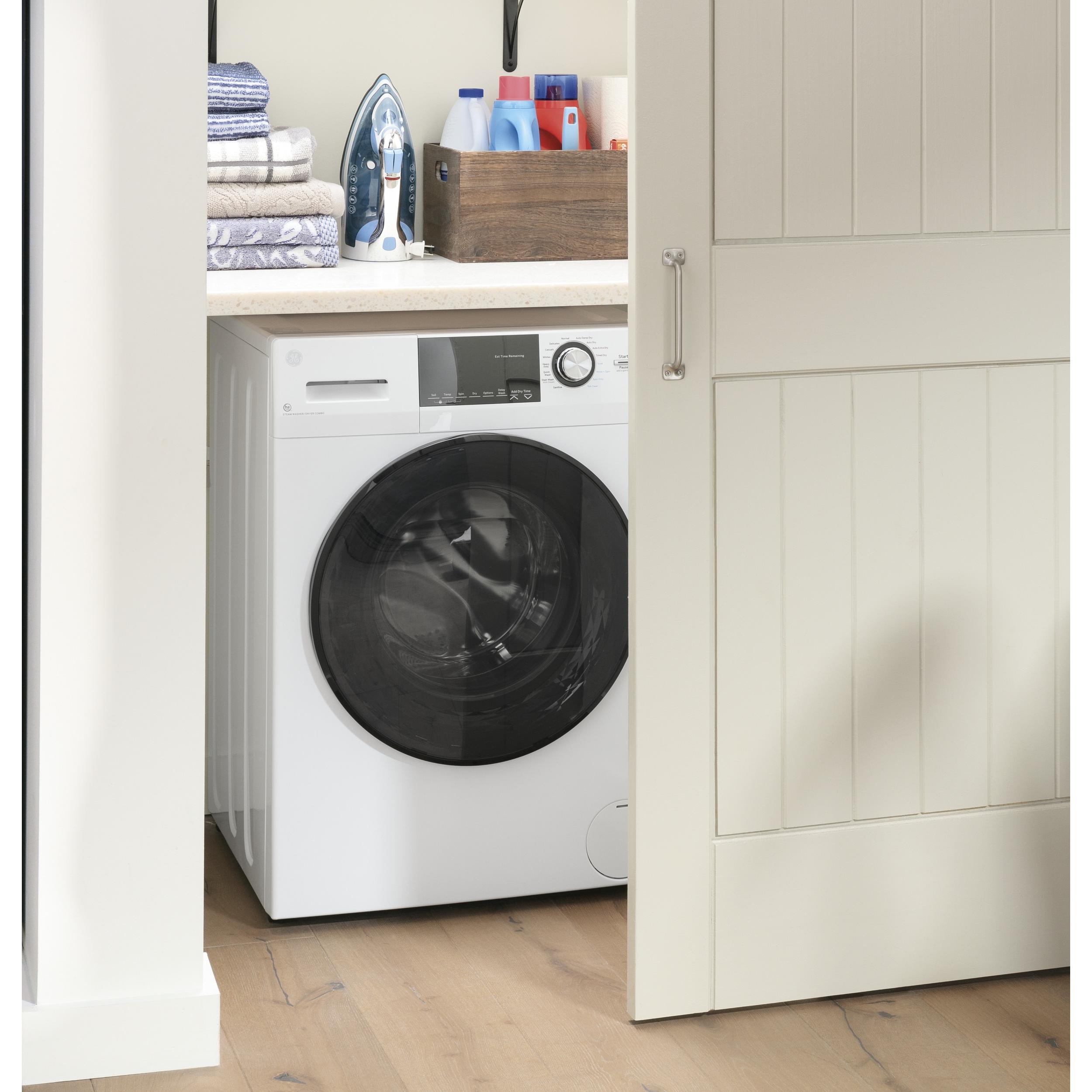  GE All-in-One Electric Laundry Center with Condenser GFQ14ESSNWW IMAGE 12