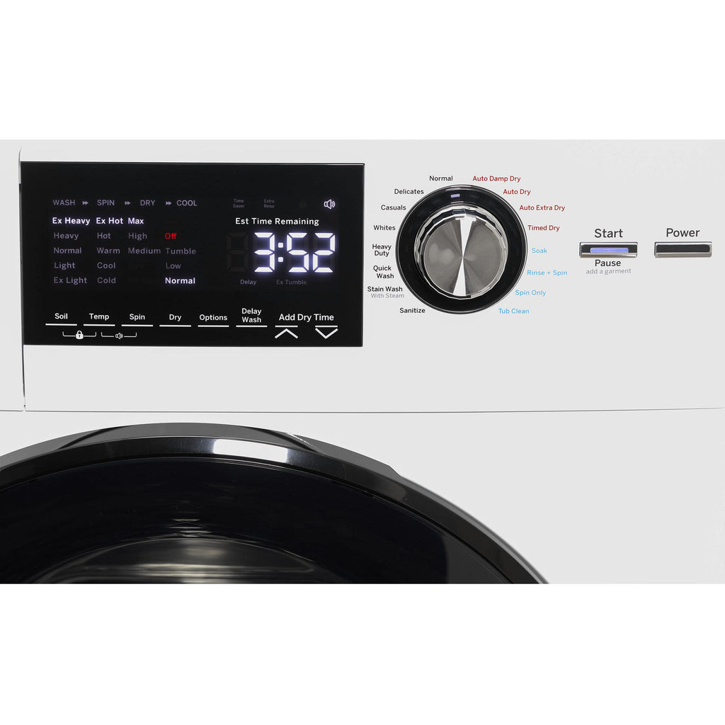  GE All-in-One Electric Laundry Center with Condenser GFQ14ESSNWW IMAGE 6
