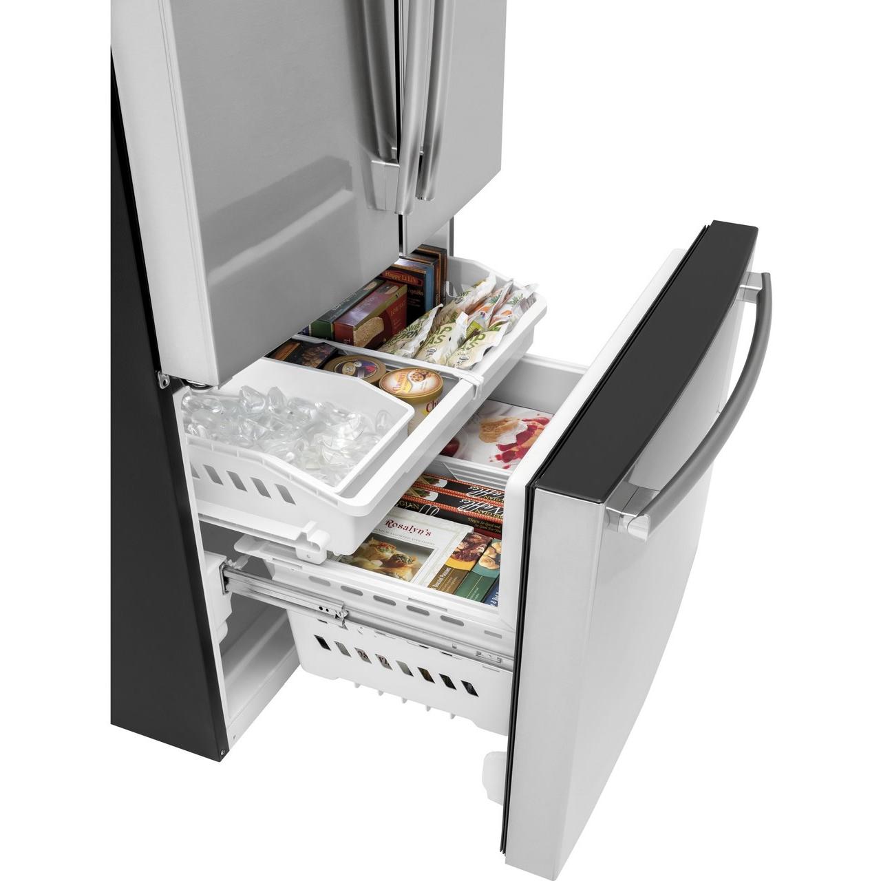  GE 36-inch French 3-Door Refrigerator with Internal Water Dispenser GNE27JYMFS IMAGE 5