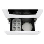  GE 24-inch Freestanding Electric Range with Sensi-Temp Technology JCAS300DMWW IMAGE 5
