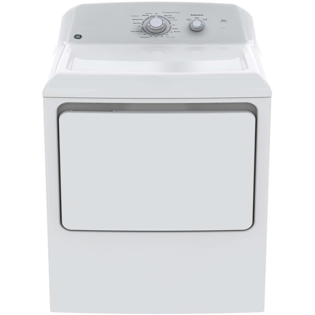  GE 6.2 cu. ft. Electric Dryer GTD32EBMPWW IMAGE 1