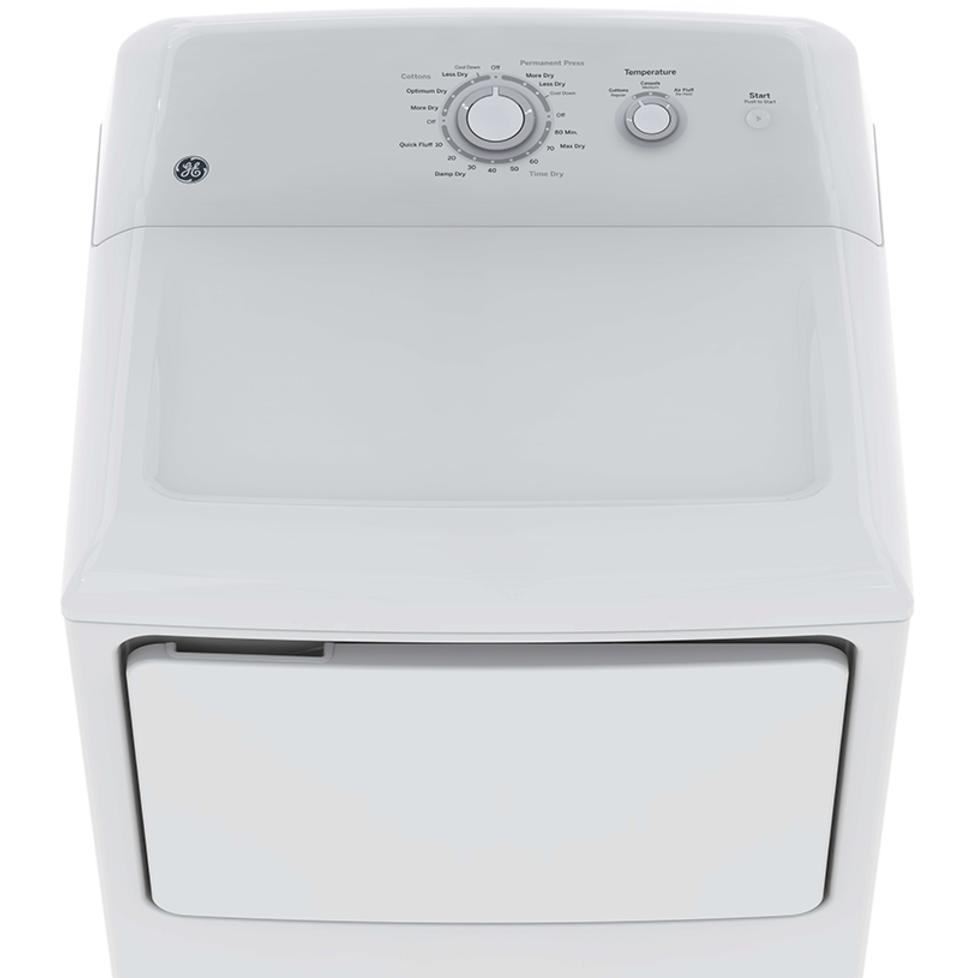  GE 6.2 cu. ft. Electric Dryer GTD32EBMPWW IMAGE 3