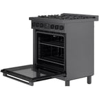  Bosch 30-inch Freestanding Gas Range with Convection Technology HGS8045UC IMAGE 18