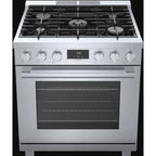  Bosch 30-inch Freestanding Gas Range with Convection Technology HGS8055UC IMAGE 9