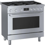  Bosch 36-inch Freestanding Gas Range with Convection Technology HGS8655UC IMAGE 6