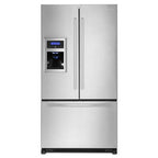  JennAir 36-inch, 19.8 cu. ft. Counter-Depth French 3-Door Refrigerator with Ice and Water JFI2089WES IMAGE 1