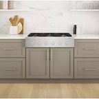  Bosch 36-inch Built-in Gas Rangetop with OptiSim® Burner RGM8658UC IMAGE 9