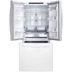  LG 30-inch, 21.8 cu.ft. Freestanding French 3-Door Refrigerator with SmartDiagnosis™ Technology LRFNS2200W IMAGE 5