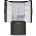  LG 30-inch, 21.8 cu.ft. Freestanding French 3-Door Refrigerator with SmartDiagnosis™ Technology LRFNS2200D IMAGE 2