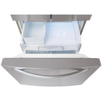  LG 30-inch, 21.8 cu.ft. Freestanding French 3-Door Refrigerator with External Water Dispensing System LRFWS2200S IMAGE 7
