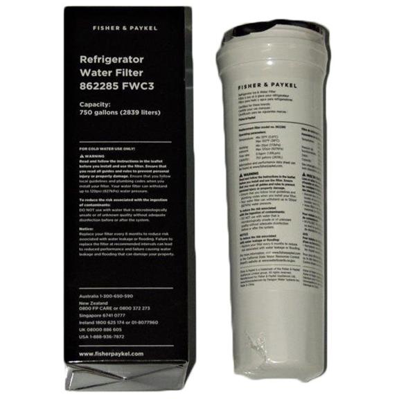  Fisher & Paykel Water Filter Cartridge 862285 IMAGE 1