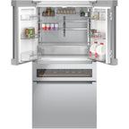  Bosch 36-inch, 20.5 cu.ft. Counter Depth French 4-Door Refrigerator with FlexBar™ B36CL81ENG IMAGE 3