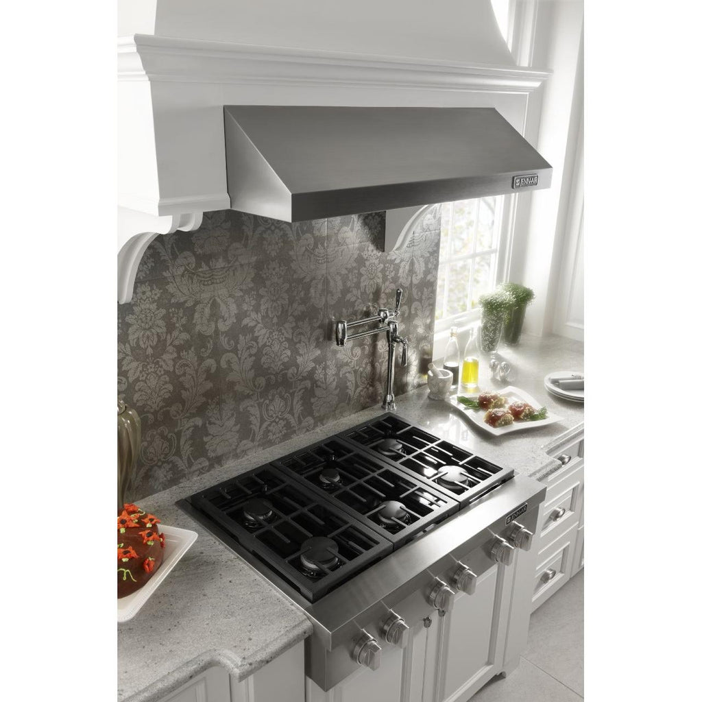 JennAir 36-inch Gas Rangetop JGCP436WP IMAGE 2