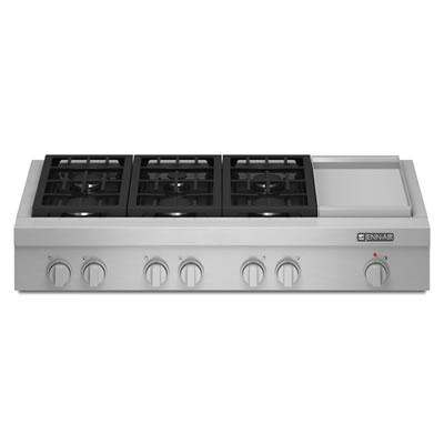  JennAir 48-inch Gas Rangetop JGCP548WP IMAGE 1