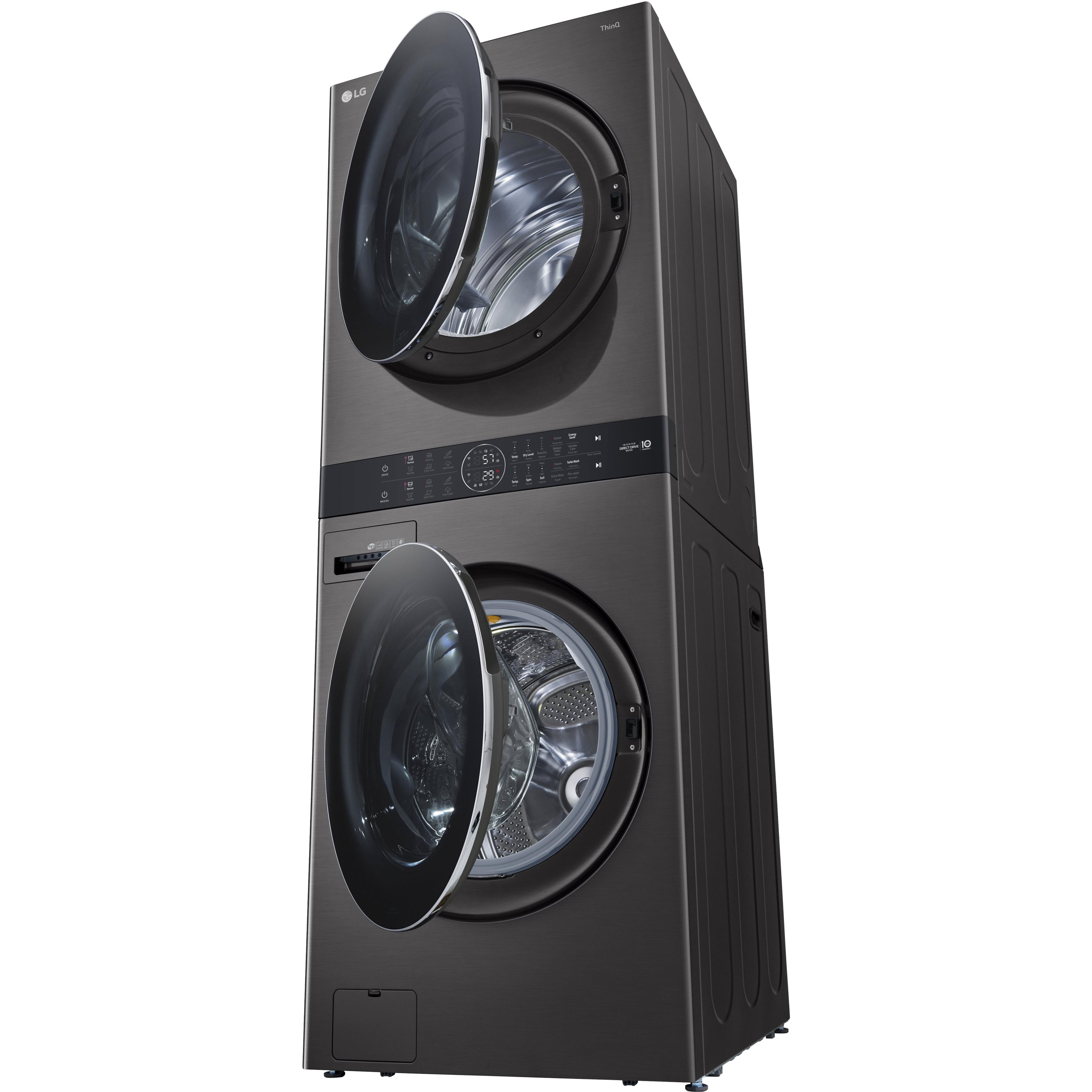  LG Stacked Washer/Dryer Electric Laundry Center with TurboWash™ 360 Technology WKEX200HBA IMAGE 10
