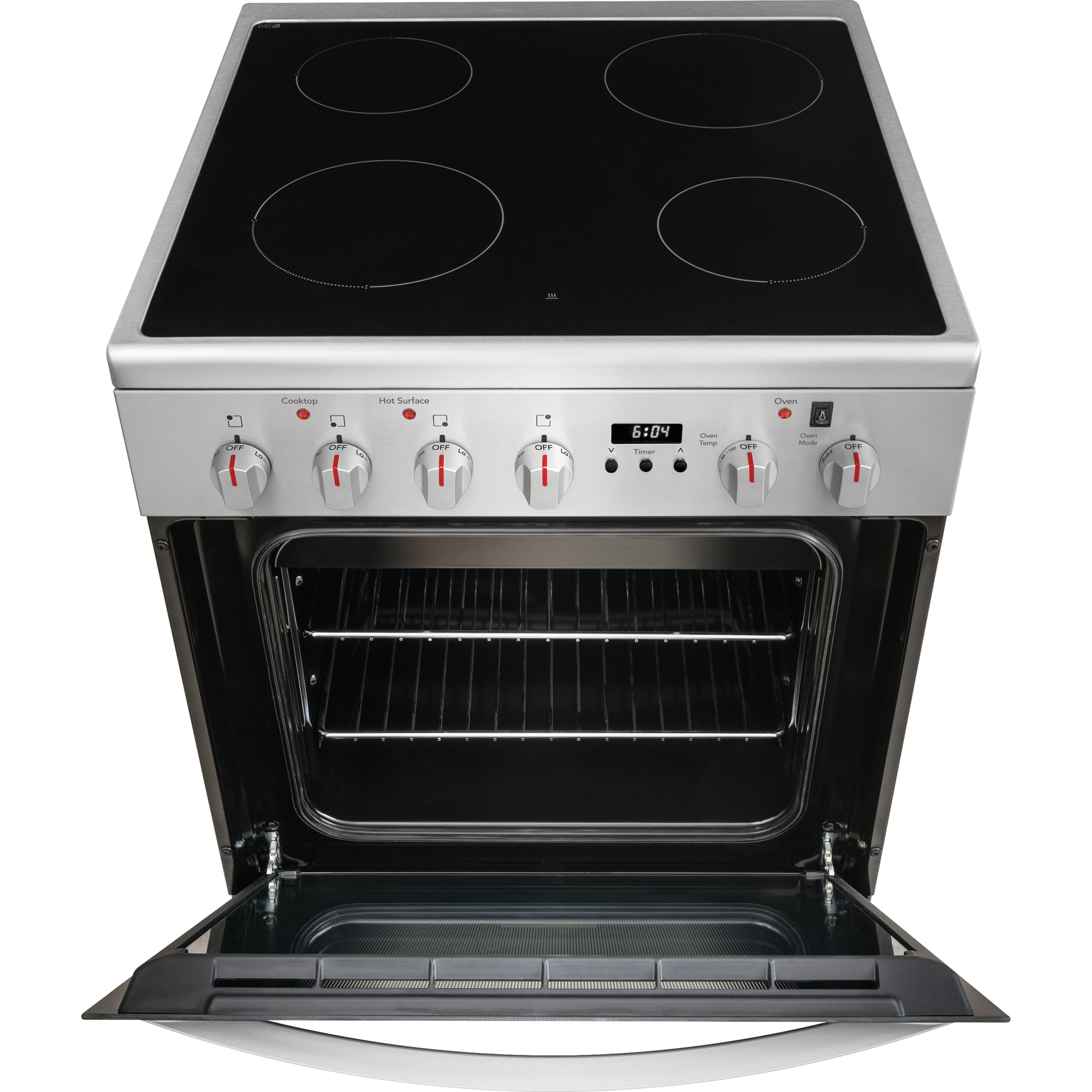  Frigidaire 24-inch Freestanding Electric Range FCFE2425AS IMAGE 3