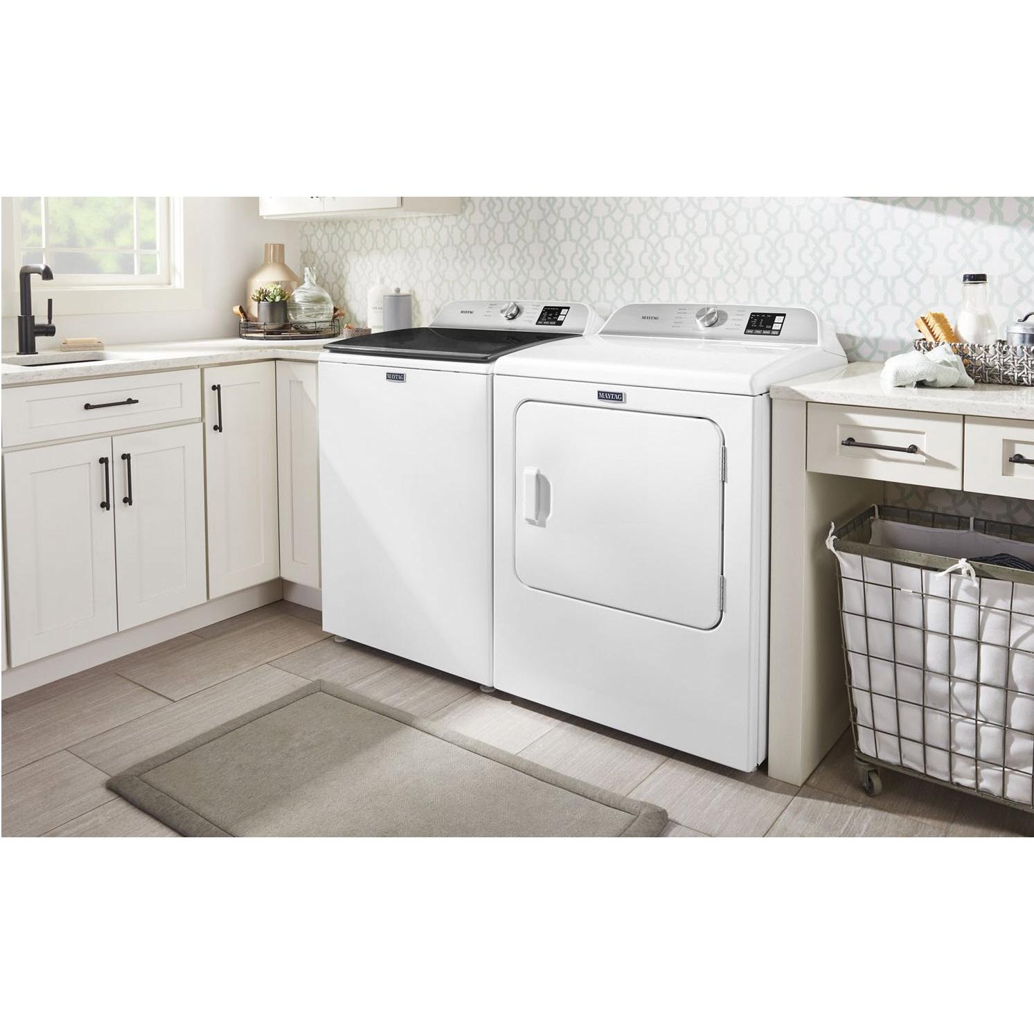  Maytag 7.0 cu. ft. Gas Dryer with Advanced Moisture Sensing MGD6200KW IMAGE 4