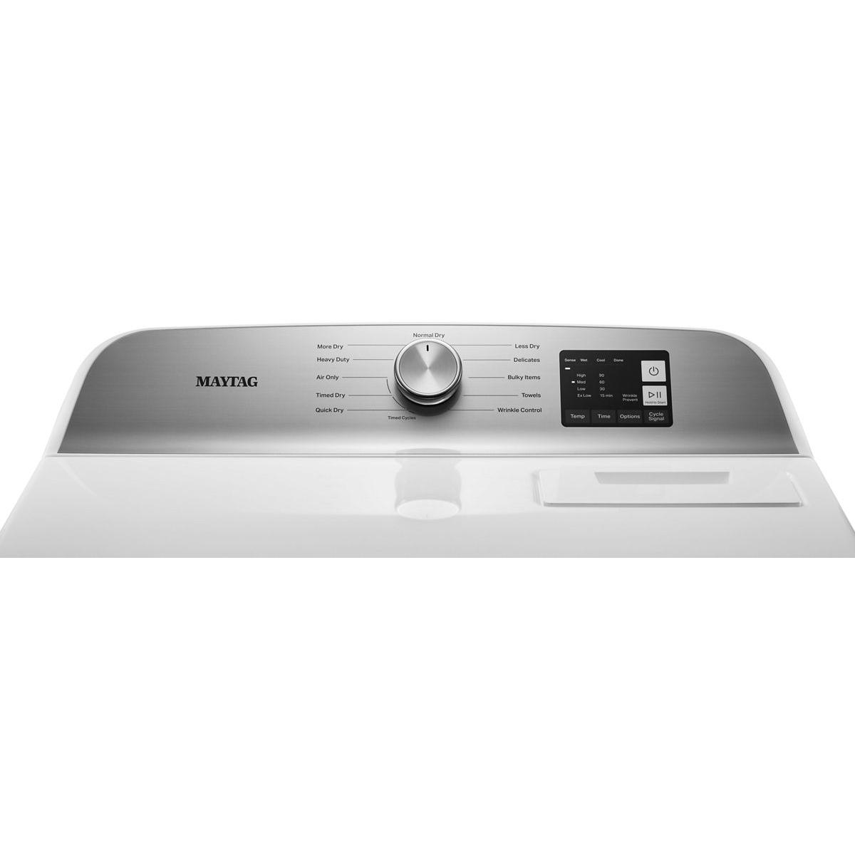  Maytag 7.0 cu. ft. Electric Dryer with Advanced Moisture Sensing MED6200KW IMAGE 3